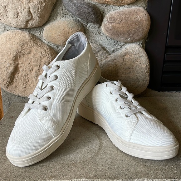 Life Stride, B ZEES Women's White Slide On Air Step Sneakers Sz 10, NEW - Picture 7 of 15